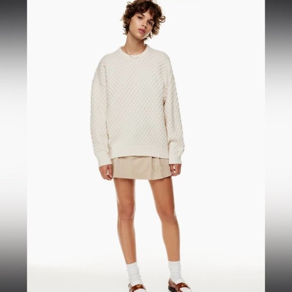 Aritzia Sweaters - ❗️SOLD❗️Aritzia Sunday Best Peggy Sweater Size L